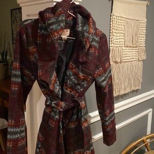 Mossimo Aztec Coat, in great condition